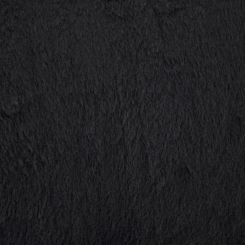 Causeuse douce et moelleuse, Noir