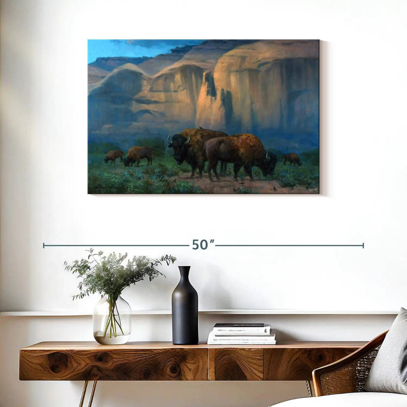 The Classic West, 24" H x 36" W