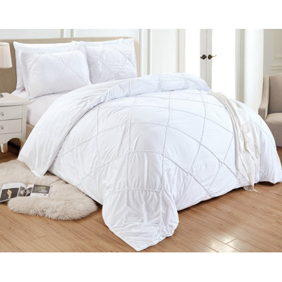 Sherry Modern & Contemporary Polyester Box Stitch Geometric Shapes Duvet Cover