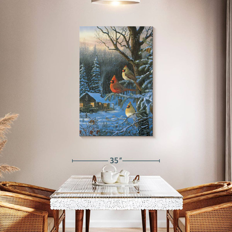 Brampt Cabin Fever, 45" H x 30" W