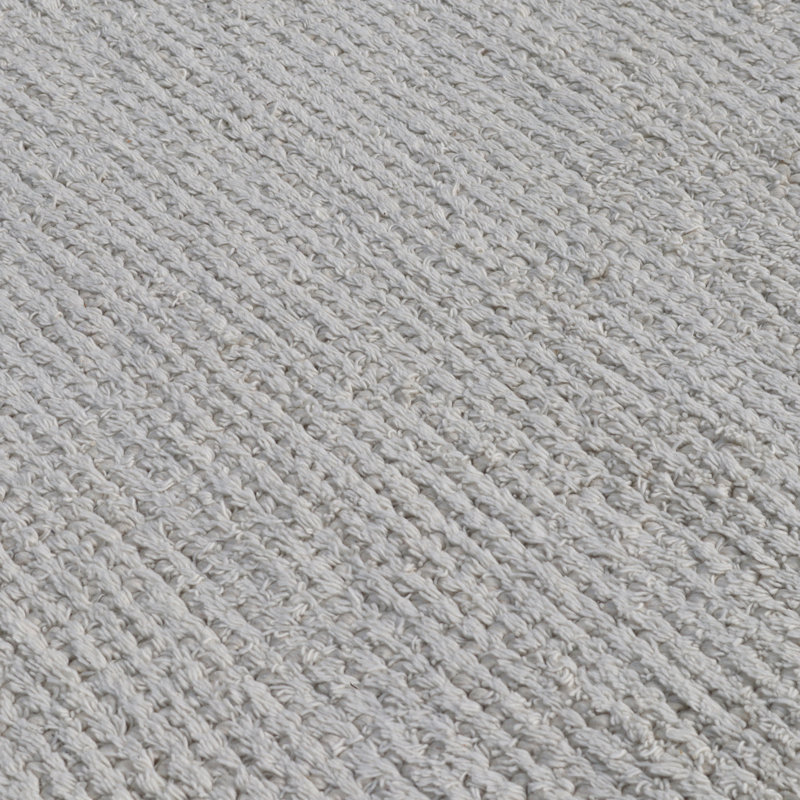 Bubble Moroccan Handmade Medium Pile Weave Ivory Colored Wool Area Rug By Tufty Home, Runner 2'3" x 11'