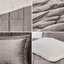 Vers l'édredon double / grand - comprend 2 taies décoratives et 1 coussin décoratif, lavable à la machine, abat-jour gris lavable à la machine,-132971561-132971563