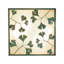 20" Square Hyde Park Ginkgo Flushmount
