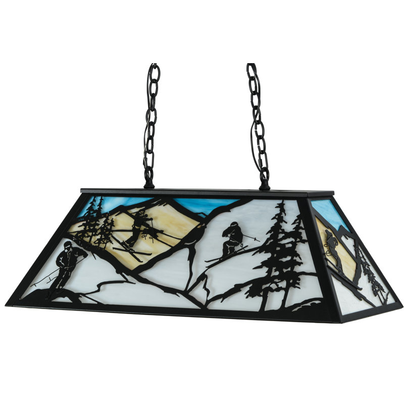 Luminaire suspendu 6 lumières Old Forge