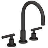 Muncy Widespread Bathroom Faucet with Drain Assembly