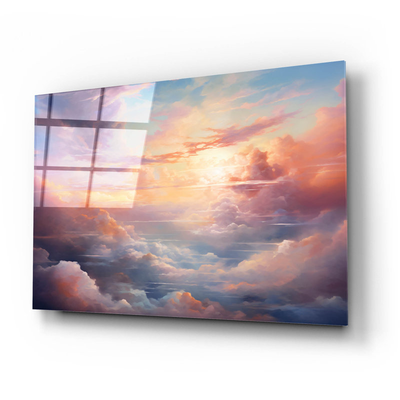 «Sunrise» par r3darch0n, art mural en verre acrylique, H 16 po x l 24 po
