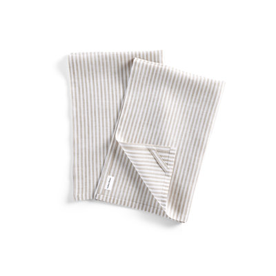 Narrow Striped Linen Kitchen Towel