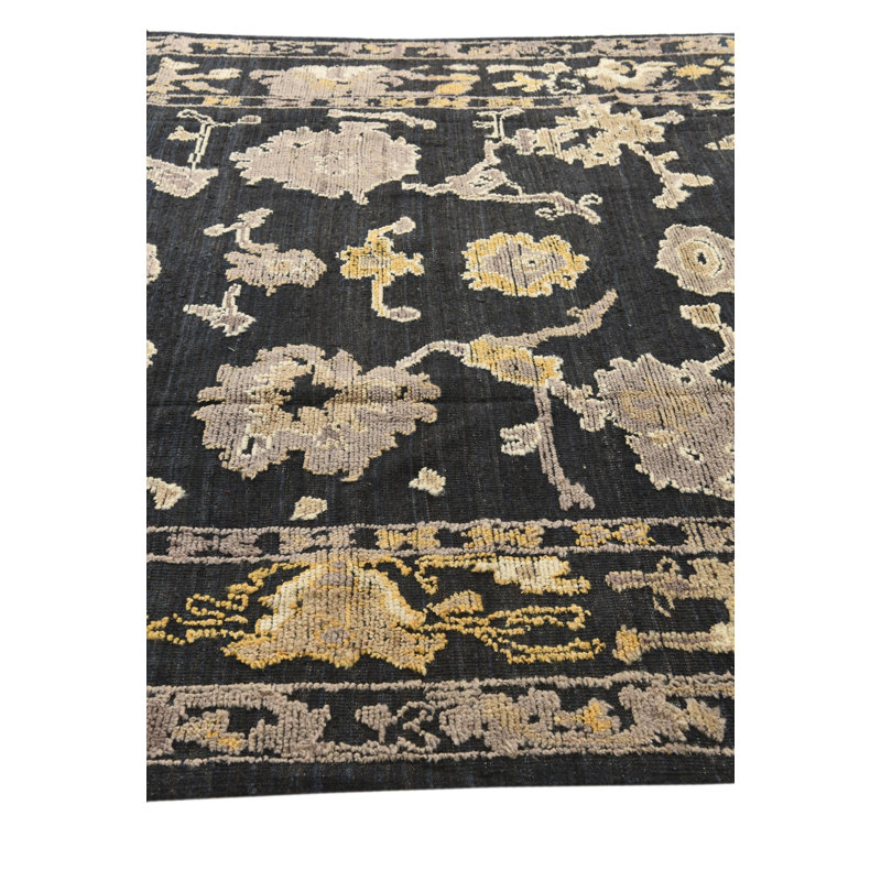 Tapis noir Jose