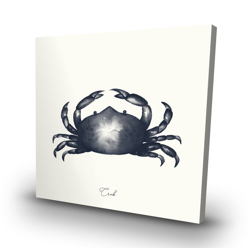 crab - 32"x32" art on canvas