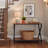  Slim Console Table, Narrow Sofa Table, 41.4"x11.8"x29.3", Rustic Brown