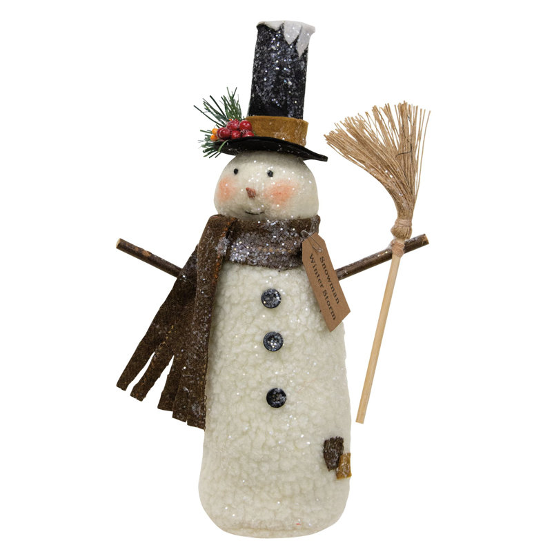 Bonhomme de neige, tempête hivernale