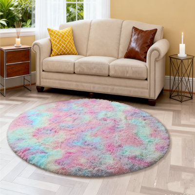 Tapis Tie Dye-Rainbow, idéal pour plusieurs cas de figure