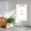 «Merryandbright Elegant Abstract Contemporary Winter Art», reproduction d'art mural