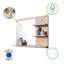 Jakia Rectangle Wall Mirror with Shelves-1918177114