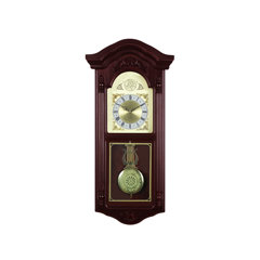 Red Wood Pendulum Clocks You'll Love - Wayfair Canada