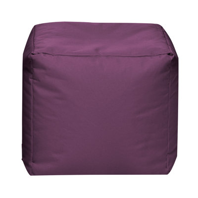  Repose-pieds pouf carré Moseley 16 po, hydrofuge