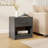  Modern Nightstand Bedside Table With Drawer Open Storage Shelf For Small Spaces -499042921