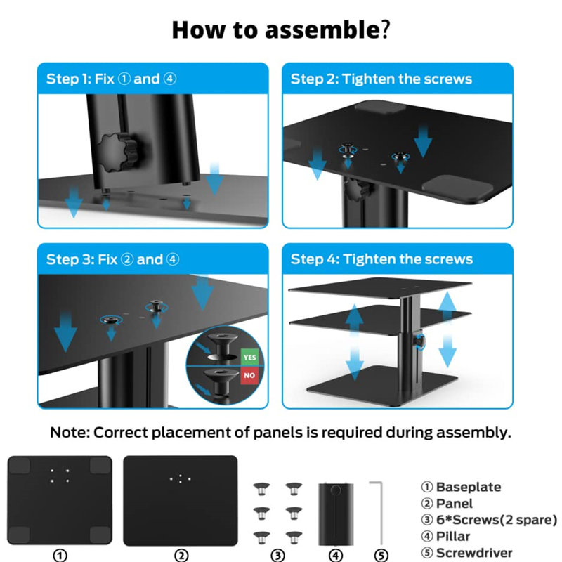Metal Monitor Stand