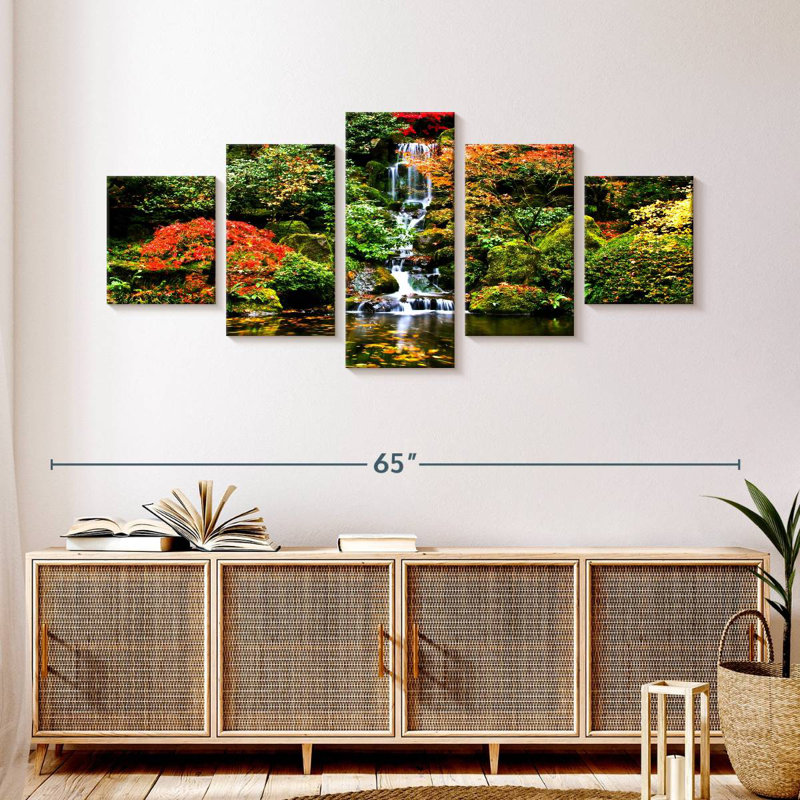 Cascade japonaise Alvord, H 24 po x l 55 po