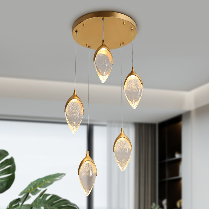 Lustre à 5 lumières Zeinab