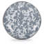 Set of 4 Grey Swirl Appetizer Plates