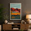 Desert Road Trip Retro - Wrapped Canvas-348019264-348019274
