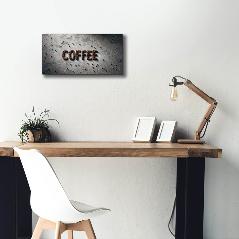 «Concrete Coffee» par Rey Klimt, art mural sur toile