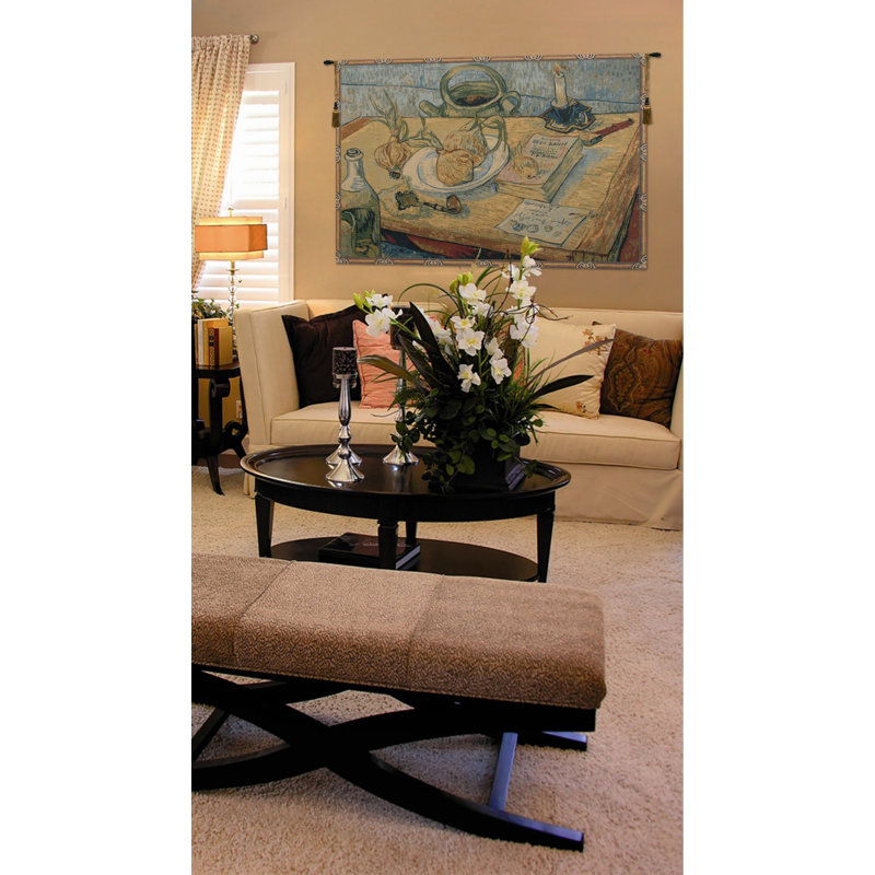 Italian Loom Woven Cotton Blend Wall Hanging