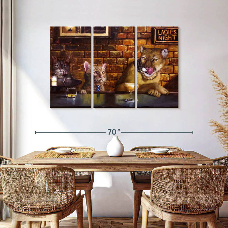 Ketti On The Prowl, 36" H x 57" W