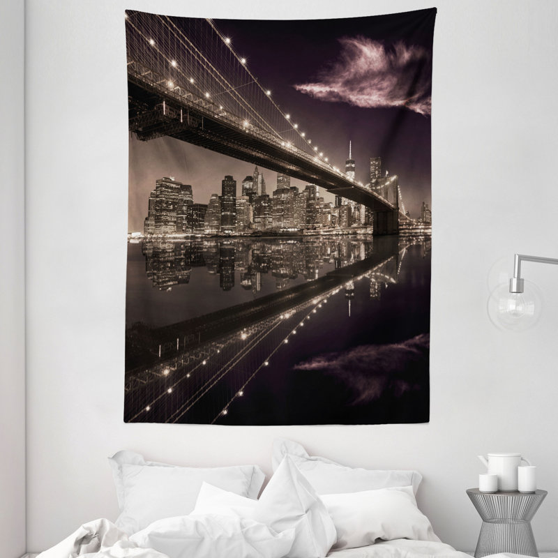 Tapisserie en polyester Sunset, H 80 po x l 60 po