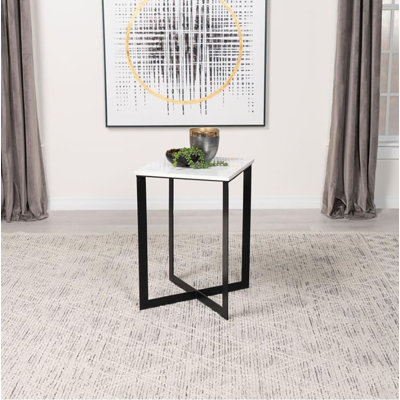 Bonifaz Marble Top End Table