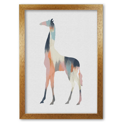 Pastel Giraffe - Print