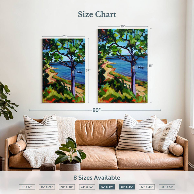Nicci Little Pleasant Bay, 39" H x 26" W