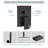 12 inch Shower System Ceiling Mounted Rainfall Shower Head with Handheld Sprayer, Waterfall Tub Spout and Rough-in Valve-88137907