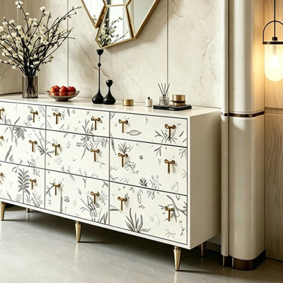 French-style retro minimalist sideboard