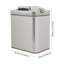 Contenant d'eau en acier inoxydable 30L 304, réservoir de rangement d'urgence portatif 7,93 gallons pour la maison et l'extérieur