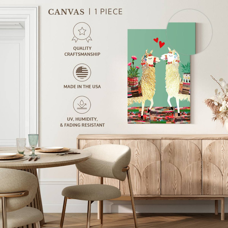Ashama Kids, lama, amour, H 24 po x l 16 po