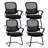 Maksat Mesh Textured Conference Office Chair with Storage
