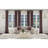 Saanich Beige Upholstered Curved Loveseat
