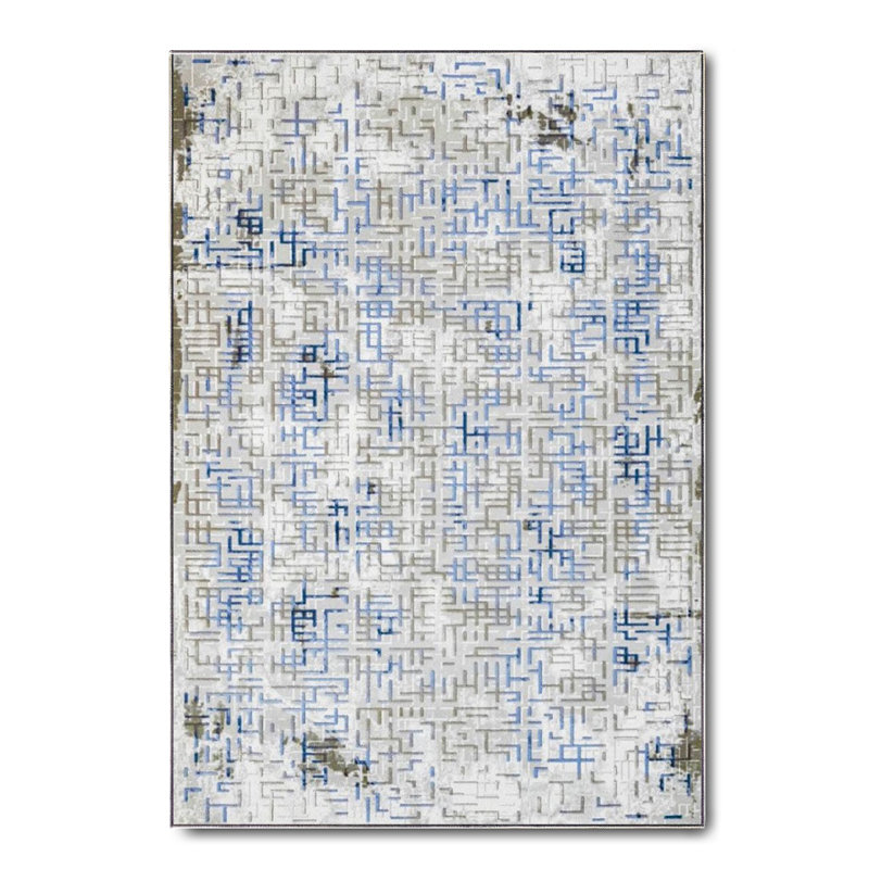 Tapis en coton Deonte, Carré 5 pi 3 po