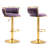 Christal Swivel Upholstered Adjustable Height Counter Stool-93480938-90489182