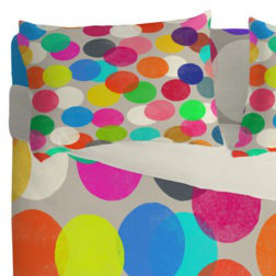 Garima Dhawan Modern & Contemporary Dots Duvet Cover