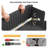 Hot Tub Steps - Double-decker Large Storage & Snap-together Assembly, Fully Sealed Spa Steps With Non-slip Wider Step, Hot Tub Stairs, Outdoor/indoor, Black-123824188