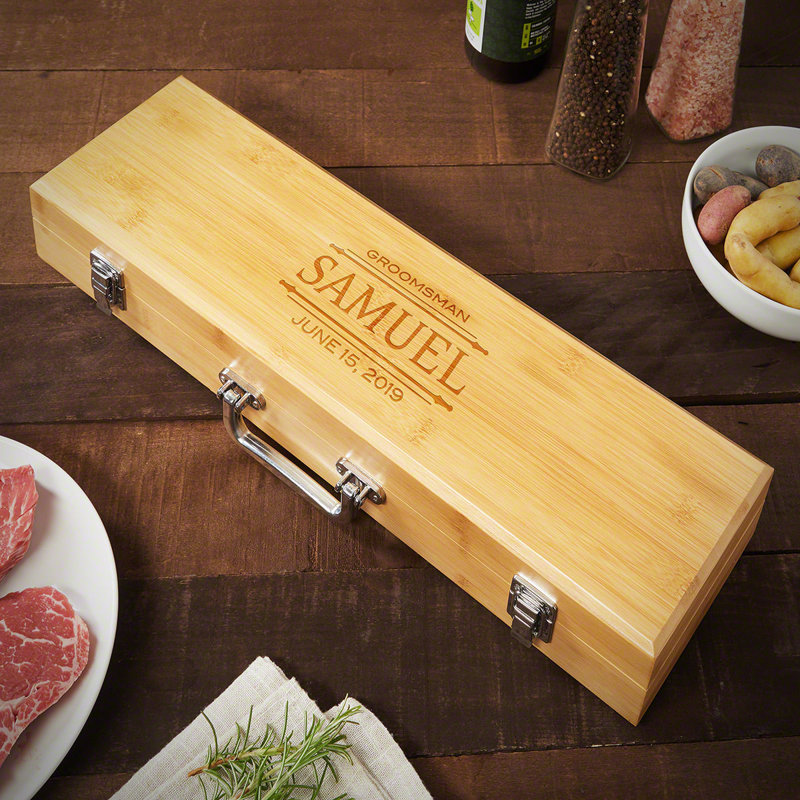 Ensemble d'outils de barbecue Sissy, Oui