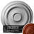 Endurathane Giana Ceiling Medallion, 32 5/8"OD x 1 1/2"P (Fits Canopies up to 7 7/8"), Hand-Painted Firebrick Finish-28575707