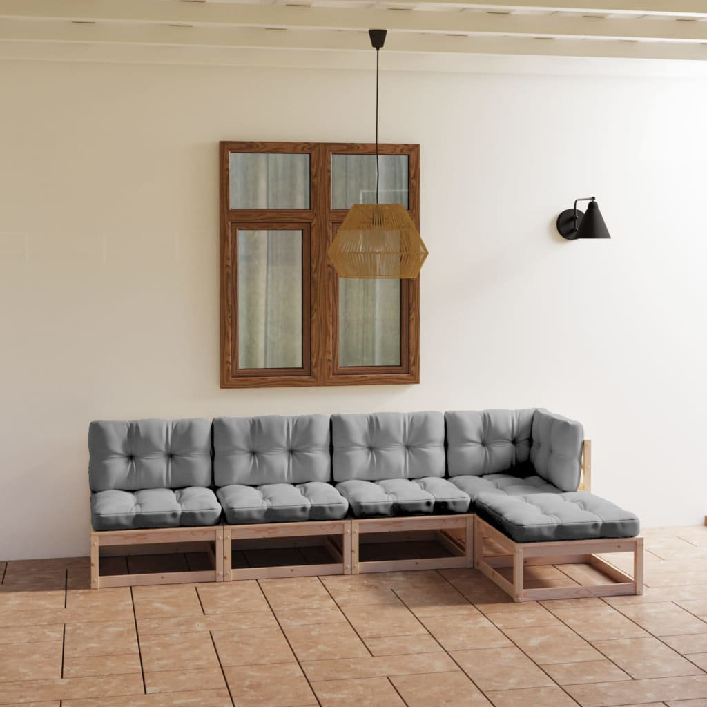 Gartenecksofa Hozie mit Kissen