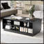 Table basse moderne moderne avec 4 tiroirs et 2 tablettes-996270360