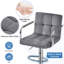 Tabouret de bar rotatif à hauteur ajustable Branislava-746231451