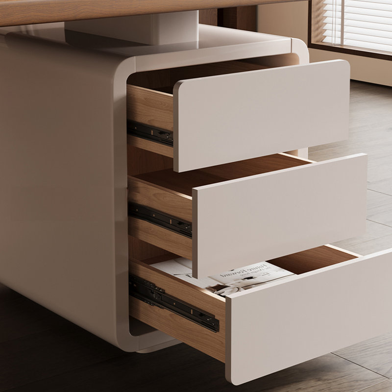 Bureau simple et luxueux, H 28,74 po x l 55,12 po x P 27,56 po