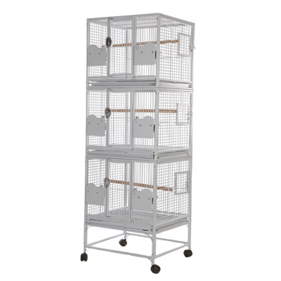 Petite cage à oiseaux triple Ciapas